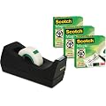 Scotch Magic Tape Virtually Invisible 3 Rolls W19mmxLx33m Plus a Free Dispenser Ref SM3 Jan-Dec 2011