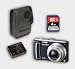 Panasonic Lumix DMC-TZ4 Noir - PACK - batterie Photoprimus pour CGA-S007 1200mAh - Carte 4GB SDHC Classe 6 - Etui Hama 26228 Arezzo DF 15