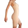 Lipo in a Box "Original Firm Control" Control Bodysuit w/Legs w/Underwire, Nude S