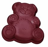 Image Lekue Teddy Bear Cake Mold, Brown