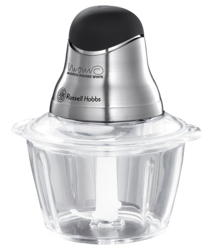 Childrens Toyshop  Kitchen & Housewares : Marco Pierre White by Russell Hobbs 14154 320W Mini Food Processor (Brushed Aluminium)
