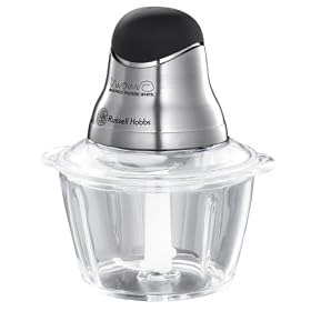 Marco Pierre White by Russell Hobbs 14154 320W Mini Food Processor (Brushed Aluminium)