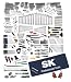 SK 553-Pc. Automotive Master Tool Set - Meets NATEF Guidelines - Model# VTS 03221