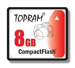 Topram 8GB Compact Flash CF Card