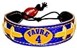 Minnesota Vikings Brett Favre Team Color Football Bracelet