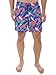 Men's Fish Print Swim Trunks - X80 Short Fitted Neon Swim Trunks