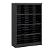Sandusky Lee BQD3-09 Black Steel Powder coat Snapit Literature Organizer, 52" Height x 34-1/2" Width x 13" Depth
