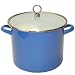 Calypso Basics 8-Quart Stockpot with Glass Lid, Azure