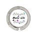 Handbag Purse Hanger Round of Butterflies Make Life Beautiful (Monarch Butterfly, Gardening, Life Cycle, Transformation)