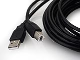 25 feet USB 2.0 Cable B-A for Printer / Scanner New