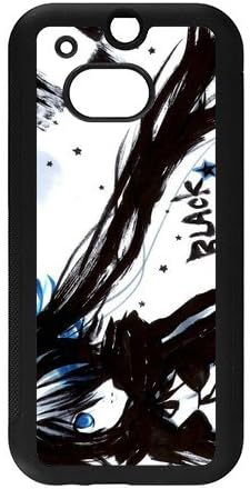 MeowStore Japan Cartoon Black Rock Shooter Cute Girl Phone Case For HTC ONE M8 Black
