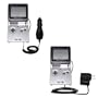 Essential Kit for the Nintendo Gameboy Advanced SP / GBA SP includes a Car and Wall Charger - uses Gomadic TipExchange Technology