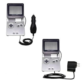 Essential Kit for the Nintendo Gameoy Advanced - includes Car and Wall Charger with Rapid... by Gomadic
