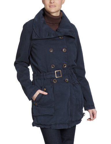 Hilfiger Denim Damen Trench Coat Slim Fit, Zina Trenchcoat/1657605317, Gr. 38 (L), Blau (4 Preisvergleich
