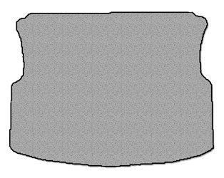 Ford Escape Simplex Carpeted Custom-Fit Floor Mats - Cargo - Medium Gray (2001 2002 2003 2004 2005 2006 2007 2008 2009 2010 2011 01 02 03 04 05 06 07 08 09 10 11)