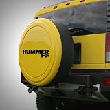 Hummer H2 Rigid Painted Tire Cover – Fits all H2 Models without license plate mounted on spare tire
