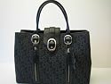 DKNY (Donna Karan New York) Business Tote (Black with Dark Grey)