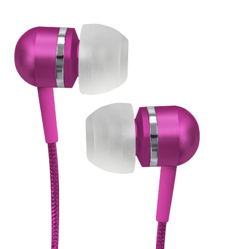 Coby Jammerz Platinum High Performance Isolation Stereo Earphones CVEM79PNK (Pink) Coby Jammerz Platinum High-Performance Isolation Stereo Earphones CVEM79PNK (Pink)