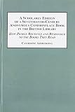 A scholarly edition of a seventeenth-century anonymous commonplace book in the British Library : how people received and responded to the books they read