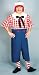Raggedy Andy Costume - Adult Costume