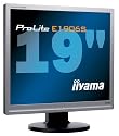 Iiyama ProLite E1906S 48,3cm (19 Zoll) LCD Monitor DVI-D (Kontrast dyn. 1000:1, 5ms Reaktionszeit) silber