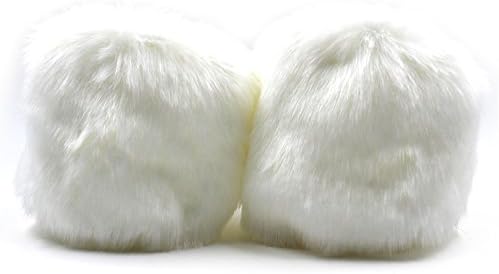 1Pair Fab Faux Fur Short Wrist Arm Cuff Warmer Wristband Lovely Winter