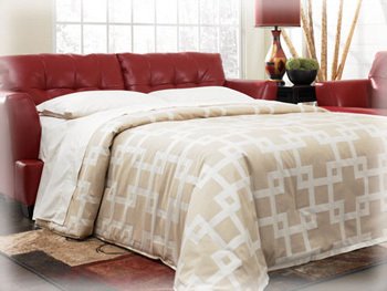 Metro Modern Red Queen Sofa Sleeper,Famous Brand Furniture,AS-9460139