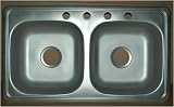 33 x 19 Stainless Steel Sink