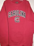 South Carolina Gamecocks NCAA Team Name & Logo Fleece Crew Sweatshirt