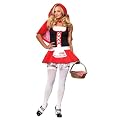 Women's Lil' Miss Red Costume - Red/ Black