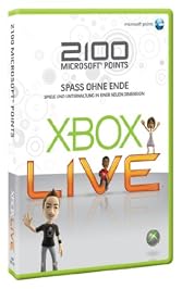 Xbox Live 2100 Microsoft Points
