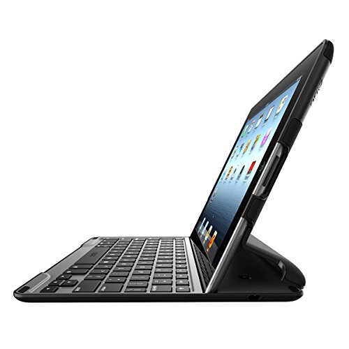 ZAGG  PROfolio Ultrathin Case with Bluetooth Keyboard for iPad 2/3/4-Black