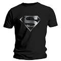 Men's Superman - Silver Foil Logo T-Shirt