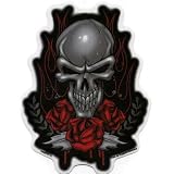 Skull Roses Sticker
