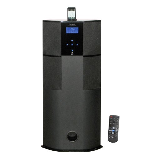 Pyle PHST90IBK 600 Watt Digital 2.1 Channel Home Theater Tower with iPod Docking Station (Black Wood Finish) On Sale