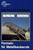 Formeln f&uuml;r Metallbauberufe - Josef Dillinger, Werner R&ouml;hrer, Hans Tyroller, Alfred Weingarten
