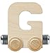 NameTrain Unfinished Letter Car G - Made in USA