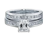 2.12 CT DIAMOND ENGAGEMENT RING G VS2 ASSCHER CUT