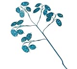 IMAGE OF Pack of 24 Decorative Blue Glitter Sand Dollar Floral Craft Sprays 17