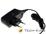 Tech-King Netzteil Reiselader 100 – 240 Volt Steckdose passend für das Garmin nüvi 550 Allround, Edge 500, Edge 605 , nüvi 1240, nüvi 1245, nüvi 1350T, nüvi 1370Tpro, nüvi 1390T / 1390Tpro, nüvi 1450T, nüvi 1490Tpro, nüvi 1490TV, nüvi 1690, nüLink!, nüvi
