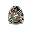 Caught in a Web Salmon Pink Abalone Ring (I Goth You)