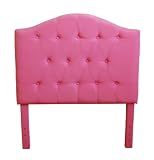 Girls Headboard - Pink (Twin)
