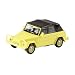 Dickie-Schuco 452590700 - VW Typ 181 1:87, mit geschlossenem schwarzen Dach, Vitrine mit Touchbox, Kennzeichen: F� - SC 185, gelb