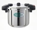 ワンダーシェフ ミドルサイズ プロ仕様両手圧力鍋 8L IDC8 602862の画像