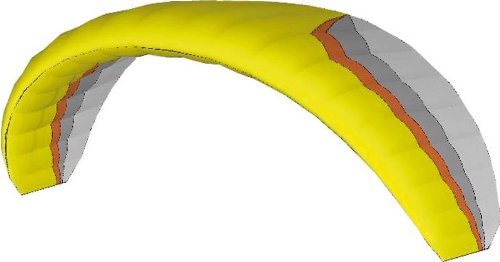 HQ Power Kite Series Water Relaunchable on De-Power Kite Bar Neo II 14.0