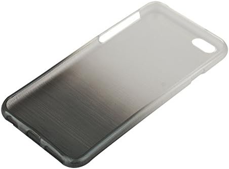 iPhone 6 Case, [nStick] (4.7-inch) Slim Soft Brushed Pattern TPU Case, Fade in Black