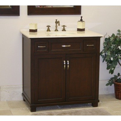 Jackson 36 Bathroom Vanity in Mahogany
