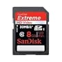 Sandisk 8GB EXTREME SDHC HD Video Card Class 6 - 20MB/s (SDSDRX3-8192) [Hassle-Free Packaging]