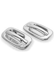 Automotive Parts and Accessories: 00-06 GMC Yukon/99-06 Sierra/07 Classic/02-06 Chevy Avalanche/99-06 Silverado/07 Classic/00-06 Suburban/Tahoe/00-06 Cadillac Escalade Chrome 2 Doors Handle Cover With Passenger Side Keyhole - MaxMate