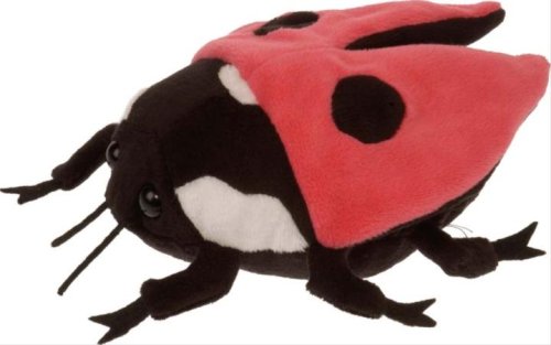 Wild Republic, Bugzzz, Marienkäfer, mit Stimme, Plüsch, 14cm